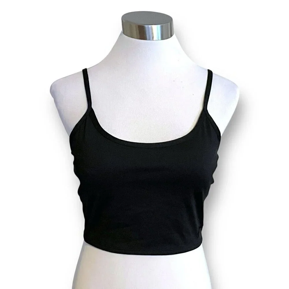 Victorias Secret PINK Chloe x Halle Ultimate Lightly Lined Crop Sports Bra Sz M